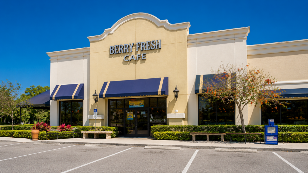 Berry Fresh Cafe Port St. Lucie storefront, daytime